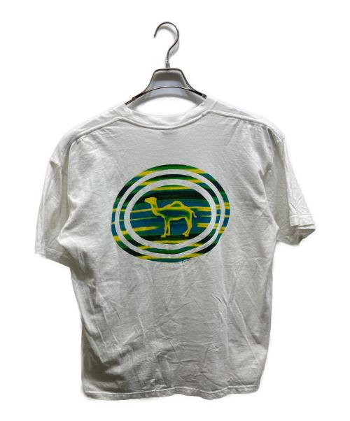 AMERICAN BORN（アメリカン ボーン）AMERICAN BORN (アメリカン ボーン) キャメルTEE ホワイト サイズ:XLの古着・服飾アイテム