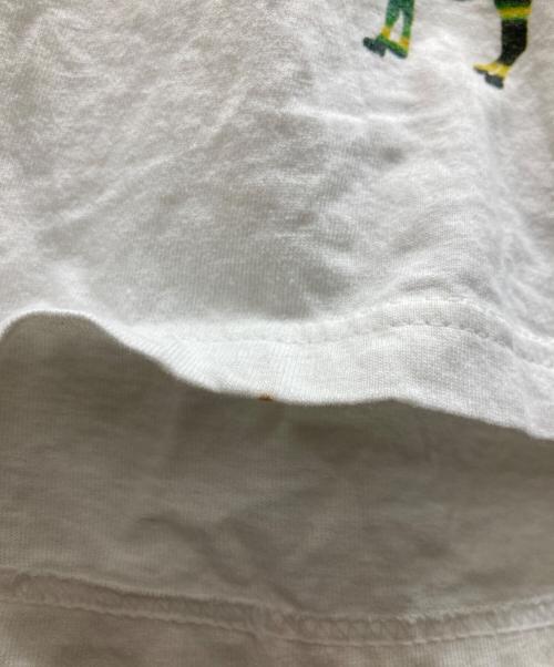 AMERICAN BORN（アメリカン ボーン）AMERICAN BORN (アメリカン ボーン) キャメルTEE ホワイト サイズ:XLの古着・服飾アイテム