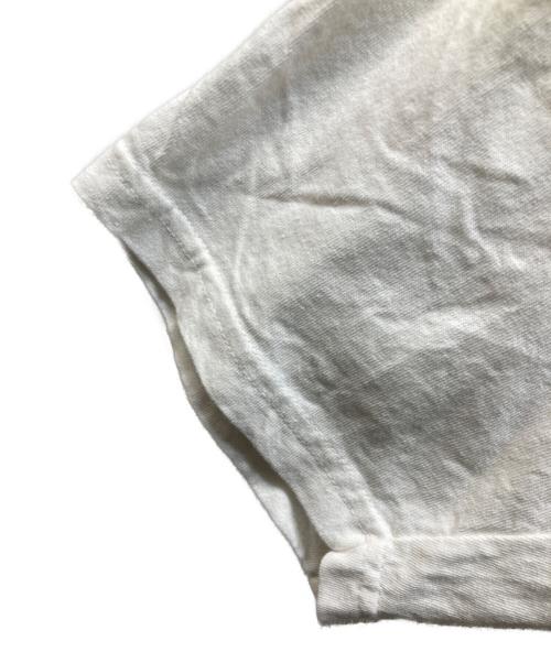 AMERICAN BORN（アメリカン ボーン）AMERICAN BORN (アメリカン ボーン) キャメルTEE ホワイト サイズ:XLの古着・服飾アイテム