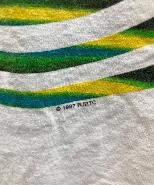 AMERICAN BORN（アメリカン ボーン）AMERICAN BORN (アメリカン ボーン) キャメルTEE ホワイト サイズ:XLの古着・服飾アイテム