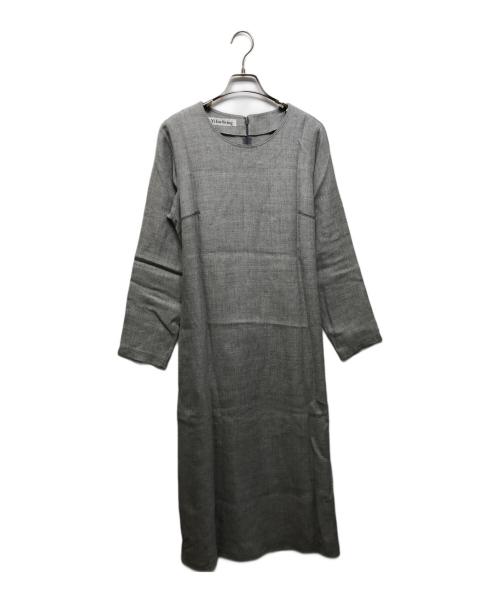 Y's for living（ワイズフォーリビング）Y'S for living (ワイズフォーリビング) ブラウスワンピース グレー サイズ:不明の古着・服飾アイテム