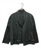 PLEATS PLEASEプリーツプリーズ）の古着「ジャケット / PP32LD943 / A.POC INSIDE」｜グリーン