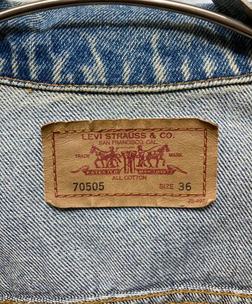 LEVI'S（リーバイス）LEVI'S (リーバイス) 70505 デニムジャケット インディゴ サイズ:36の古着・服飾アイテム