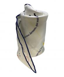 HERMES（エルメス）の古着「スカーフ / 	カレ70 / 夢追いかけて In Pursuit of Dreams」｜ホワイト