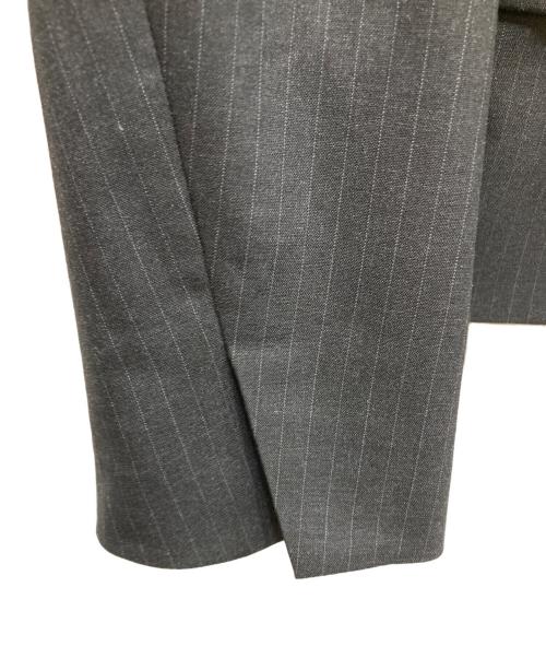 CITYSHOP（シティショップ）CITYSHOP (シティショップ) SHORT NO COLLAR ジャケット グレー サイズ:38 未使用品の古着・服飾アイテム