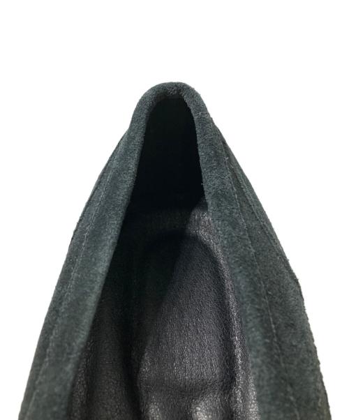 OPENING act（オープニングアクト）OPENING ACT (オープニングアクト) ボリュームVIBRAMソールリアルレザーローファースニーカー ブラック サイズ:43の古着・服飾アイテム