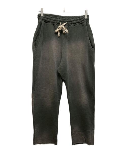 MOOJI MOOJI（ムージームージー）MOOJI MOOJI (ムージームージー) ヴィンテージ加工スウェットパンツ グレー サイズ:Mの古着・服飾アイテム