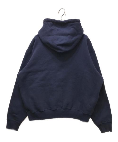 cease（シーズ）cease (シーズ) STANDARD ZIP HOODIE スタンダード ジップフーディー　USA製 ネイビー サイズ:Mの古着・服飾アイテム