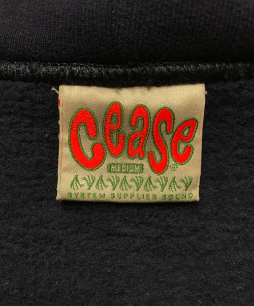 cease（シーズ）cease (シーズ) STANDARD ZIP HOODIE スタンダード ジップフーディー　USA製 ネイビー サイズ:Mの古着・服飾アイテム