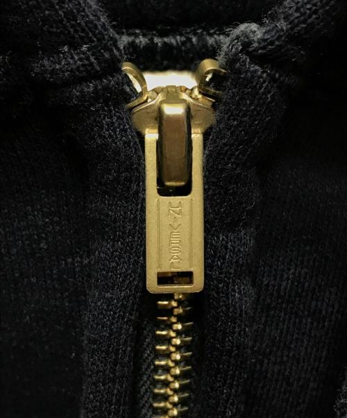 cease（シーズ）cease (シーズ) STANDARD ZIP HOODIE スタンダード ジップフーディー　USA製 ネイビー サイズ:Mの古着・服飾アイテム
