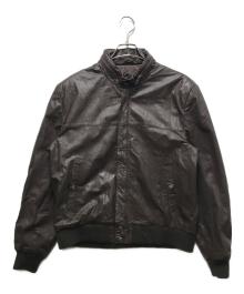 cooper（クーパー）の古着「レザージャケット」｜ブラウン