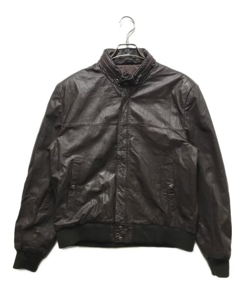cooper（クーパー）cooper (クーパー) レザージャケット ブラウン サイズ:42の古着・服飾アイテム