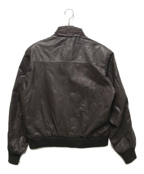 cooper（クーパー）cooper (クーパー) レザージャケット ブラウン サイズ:42の古着・服飾アイテム