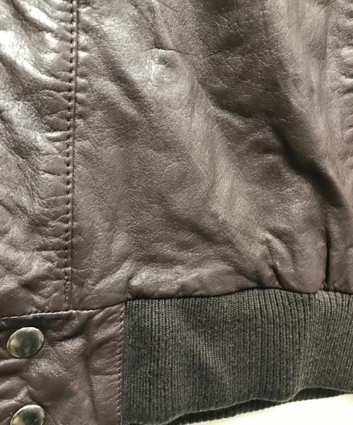 cooper（クーパー）cooper (クーパー) レザージャケット ブラウン サイズ:42の古着・服飾アイテム