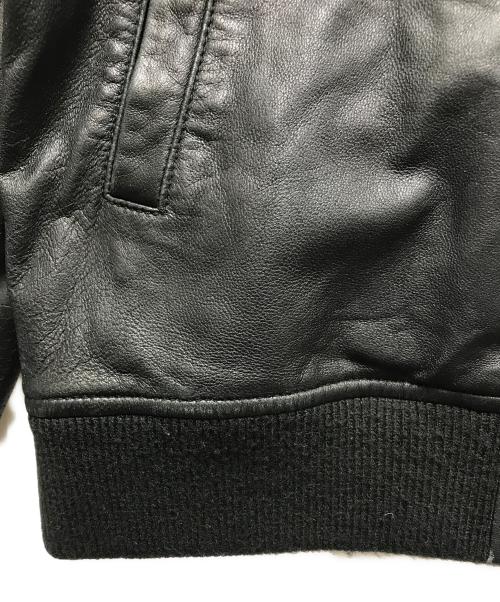 SOPHNET.（ソフネット）SOPHNET. (ソフネット) シングルライダースジャケット ブラック サイズ:Mの古着・服飾アイテム