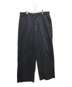 FOLLフォル）の古着「peach skin bio wardrobe chino / 25030684001630」｜ネイビー