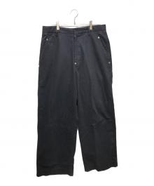 FOLL（フォル）の古着「peach skin bio wardrobe chino / 25030684001630」｜ネイビー