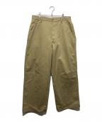FOLLフォル）の古着「peach skin bio wardrobe chino / 25030684001030」｜ブラウン