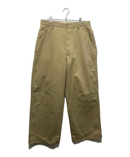 FOLL（フォル）FOLL (フォル) peach skin bio wardrobe chino / 	25030684001030 ブラウン サイズ:3の古着・服飾アイテム