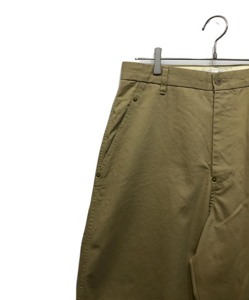 FOLL（フォル）FOLL (フォル) peach skin bio wardrobe chino / 	25030684001030 ブラウン サイズ:3の古着・服飾アイテム