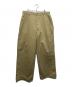FOLL（フォル）の古着「peach skin bio wardrobe chino / 	25030684001030」｜ブラウン