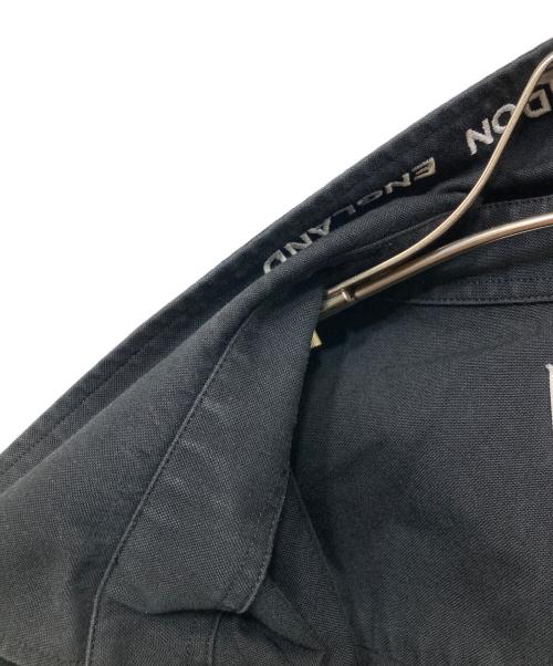 BURBERRY LONDON（バーバリーロンドン）BURBERRY LONDON (バーバリーロンドン) ストライプシャツ ブラック サイズ:XLの古着・服飾アイテム