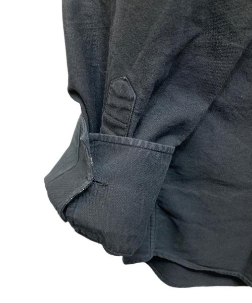 BURBERRY LONDON（バーバリーロンドン）BURBERRY LONDON (バーバリーロンドン) ストライプシャツ ブラック サイズ:XLの古着・服飾アイテム