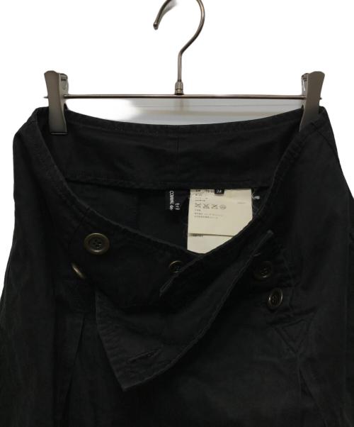 tricot COMME des GARCONS（トリココムデギャルソン）tricot COMME des GARCONS (トリココムデギャルソン) フロントボタンデザインスカート ブラック サイズ:Mの古着・服飾アイテム
