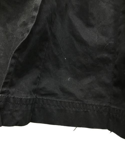 tricot COMME des GARCONS（トリココムデギャルソン）tricot COMME des GARCONS (トリココムデギャルソン) フロントボタンデザインスカート ブラック サイズ:Mの古着・服飾アイテム