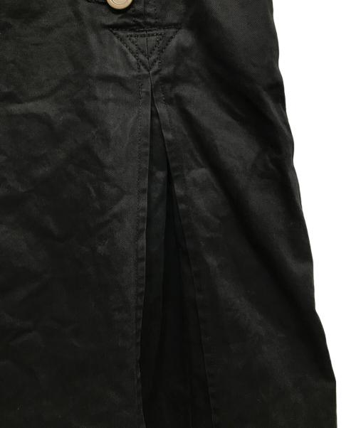 tricot COMME des GARCONS（トリココムデギャルソン）tricot COMME des GARCONS (トリココムデギャルソン) フロントボタンデザインスカート ブラック サイズ:Mの古着・服飾アイテム