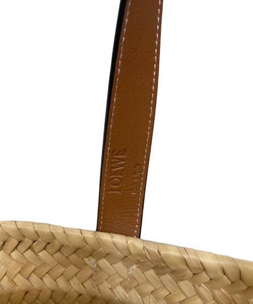 LOEWE（ロエベ）LOEWE (ロエベ) アナグラムカゴバッグスモールバスケット ベージュの古着・服飾アイテム