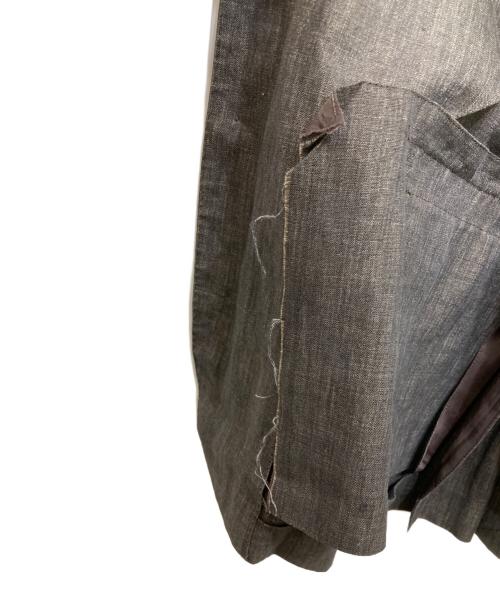 ZEGNA（ゼニア）ZEGNA (ゼニア) リネンテーラードジャケット ブラウン サイズ:44の古着・服飾アイテム