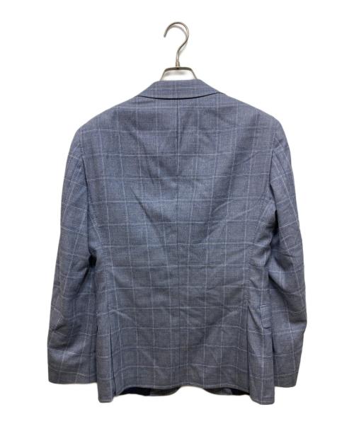 HUGO BOSS（ヒューゴ ボス）HUGO BOSS (ヒューゴ ボス) テーラードジャケット ブルー サイズ:44の古着・服飾アイテム