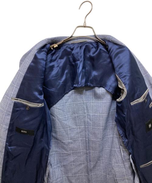 HUGO BOSS（ヒューゴ ボス）HUGO BOSS (ヒューゴ ボス) テーラードジャケット ブルー サイズ:44の古着・服飾アイテム