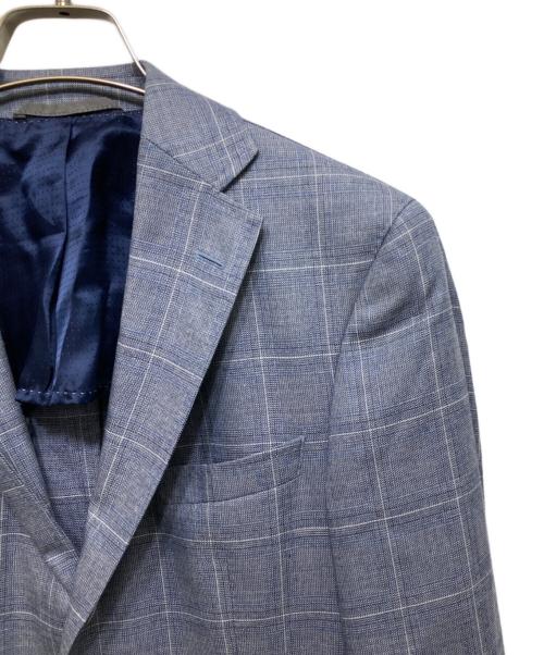 HUGO BOSS（ヒューゴ ボス）HUGO BOSS (ヒューゴ ボス) テーラードジャケット ブルー サイズ:44の古着・服飾アイテム