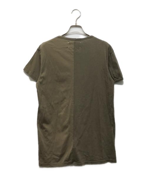 MARTIN MARGIELA（マルタン・マルジェラ）Martin Margiela (マルタン・マルジェラ) RE-EDITION ハーフジップカットソー オリーブ サイズ:50の古着・服飾アイテム
