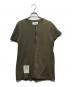 Martin Margiela（マルタン・マルジェラ）の古着「RE-EDITION ハーフジップカットソー」｜オリーブ