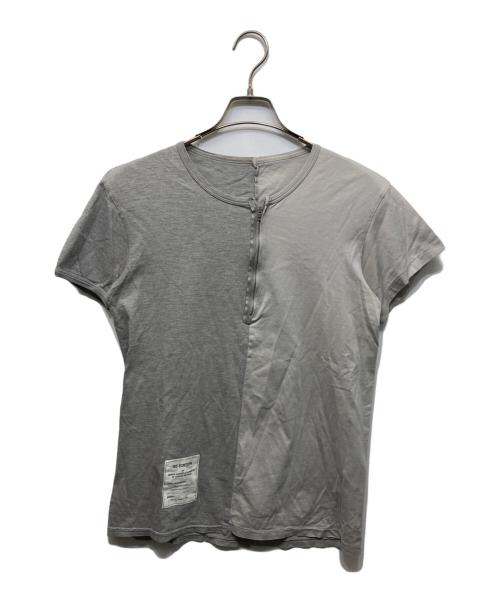 Maison Margiela（メゾンマルジェラ）Maison Margiela (メゾンマルジェラ) RE-EDITION ハーフジップカットソー グレー サイズ:50の古着・服飾アイテム