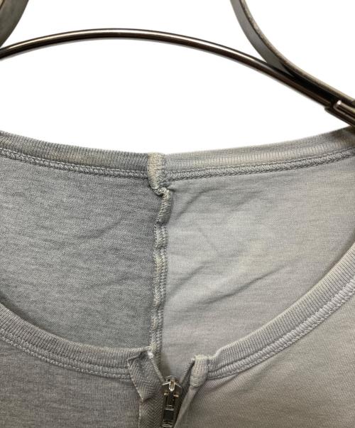 Maison Margiela（メゾンマルジェラ）Maison Margiela (メゾンマルジェラ) RE-EDITION ハーフジップカットソー グレー サイズ:50の古着・服飾アイテム