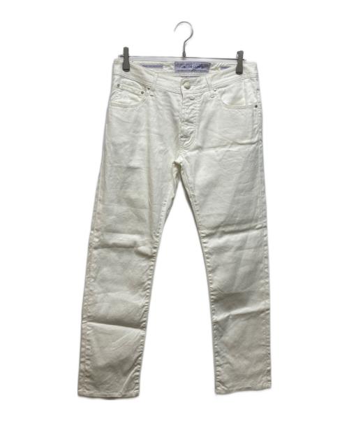 JACOB COHEN（ヤコブコーエン）JACOB COHEN (ヤコブコーエン) スキニーデニムパンツ ホワイト サイズ:32の古着・服飾アイテム