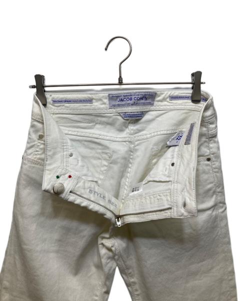 JACOB COHEN（ヤコブコーエン）JACOB COHEN (ヤコブコーエン) スキニーデニムパンツ ホワイト サイズ:32の古着・服飾アイテム