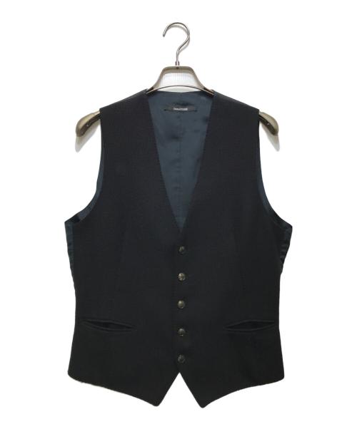 TAGLIATORE（タリアトーレ）TAGLIATORE (タリアトーレ) ベスト ブラック サイズ:不明の古着・服飾アイテム