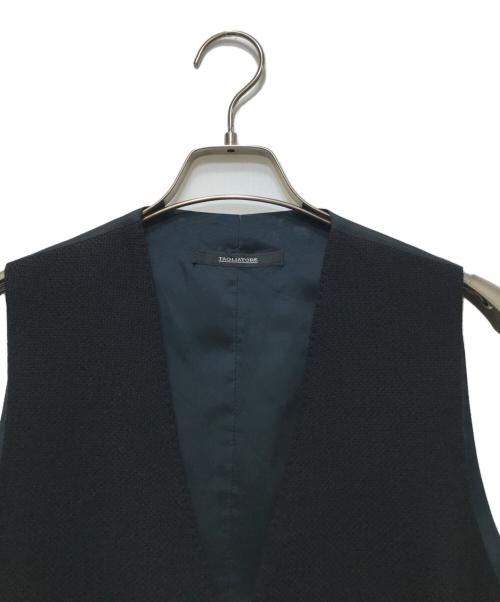 TAGLIATORE（タリアトーレ）TAGLIATORE (タリアトーレ) ベスト ブラック サイズ:不明の古着・服飾アイテム