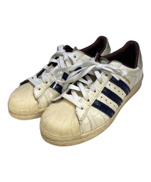 adidas（アディダス）adidas (アディダス) WALES BONNER (ウェールズボナー) ローカットスニーカー / JP7161 / 	SUPER STAR ベージュ サイズ:24.5cmの古着・服飾アイテム