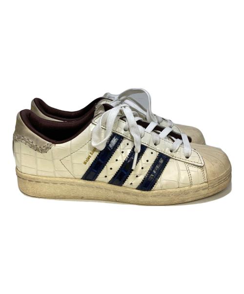 adidas（アディダス）adidas (アディダス) WALES BONNER (ウェールズボナー) ローカットスニーカー / JP7161 / 	SUPER STAR ベージュ サイズ:24.5cmの古着・服飾アイテム