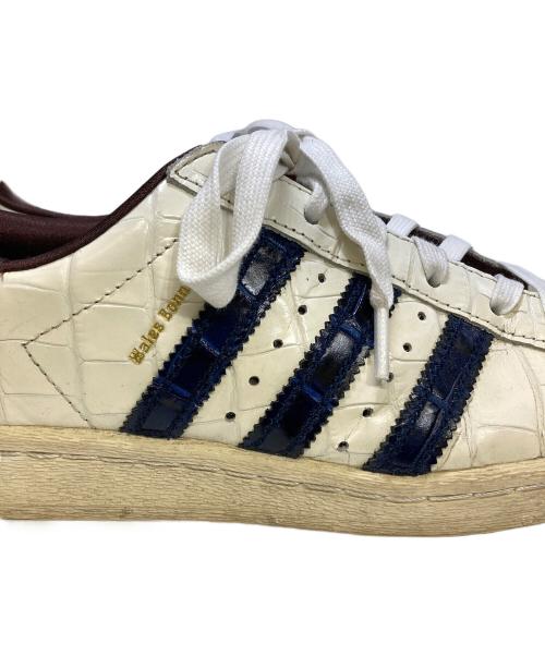adidas（アディダス）adidas (アディダス) WALES BONNER (ウェールズボナー) ローカットスニーカー / JP7161 / 	SUPER STAR ベージュ サイズ:24.5cmの古着・服飾アイテム