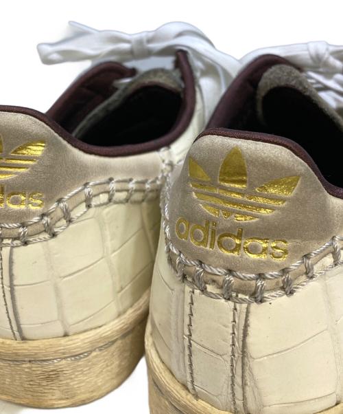 adidas（アディダス）adidas (アディダス) WALES BONNER (ウェールズボナー) ローカットスニーカー / JP7161 / 	SUPER STAR ベージュ サイズ:24.5cmの古着・服飾アイテム