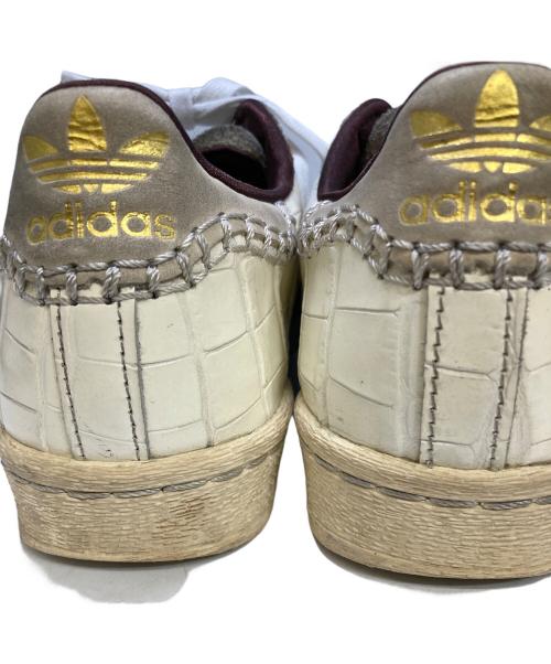 adidas（アディダス）adidas (アディダス) WALES BONNER (ウェールズボナー) ローカットスニーカー / JP7161 / 	SUPER STAR ベージュ サイズ:24.5cmの古着・服飾アイテム