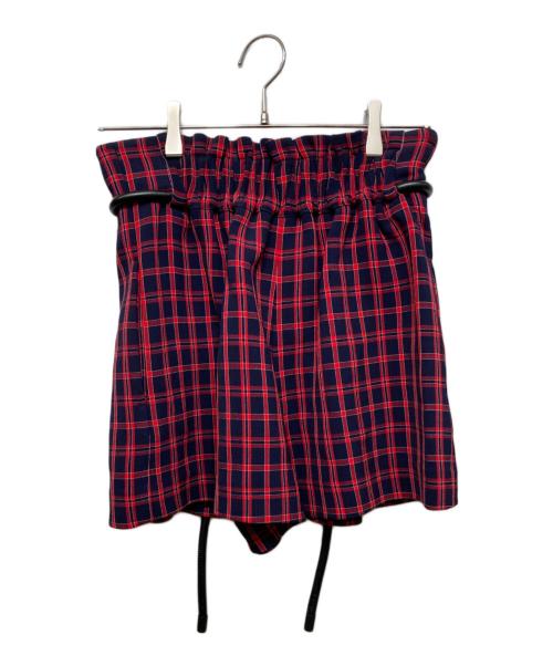 3.1 phillip lim（スリーワンフィリップリム）3.1 phillip lim (スリーワンフィリップリム) ORIGAMI SHORTS レッドの古着・服飾アイテム