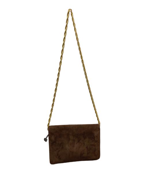 DELVAUX（デルヴォー）DELVAUX (デルヴォー) ショルダーバッグ ブラウンの古着・服飾アイテム